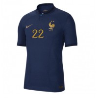 Pánský Fotbalový dres Francie Theo Hernandez #22 MS 2022 Domácí Krátký Rukáv